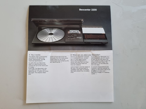 Rare bang olufsen - bang,